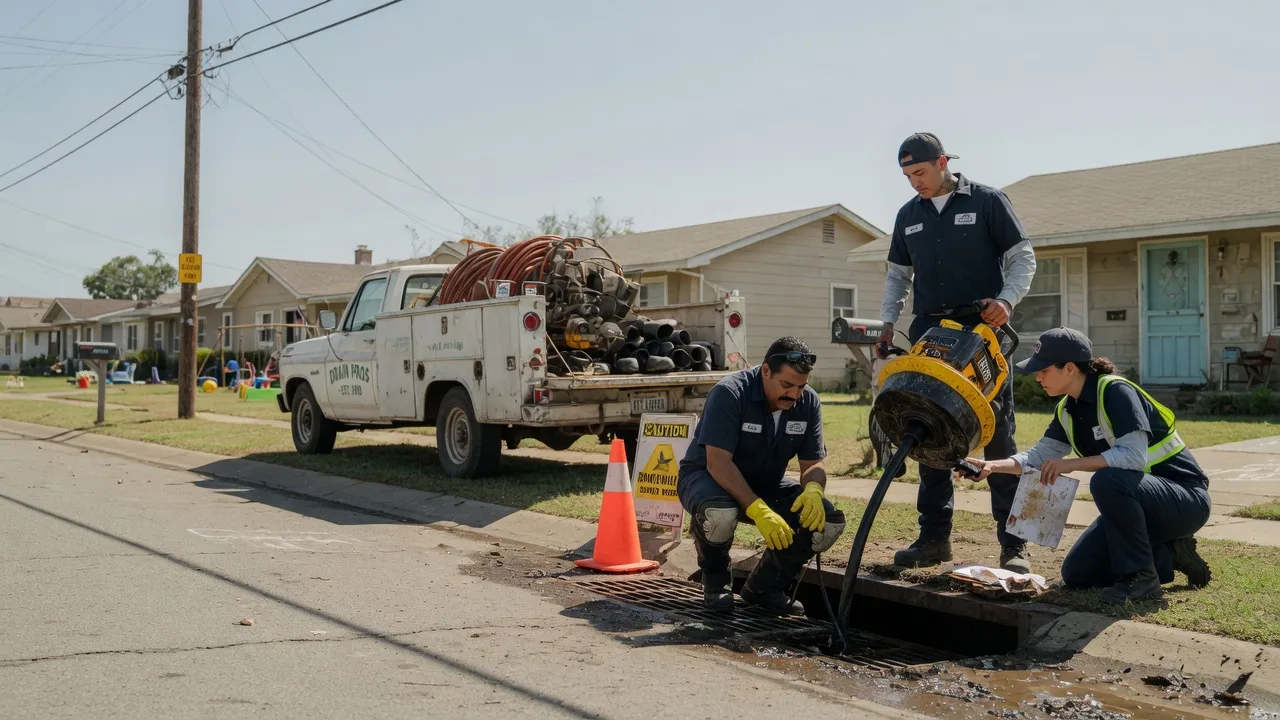 Drain Cleaning in Gregory, TX near me